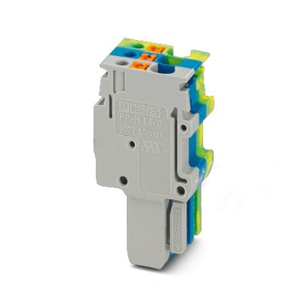 Phoenix Contact Stecker 3062113 Typ PP-H 1,5/S/3 (1GY/1BU/1GNYE)