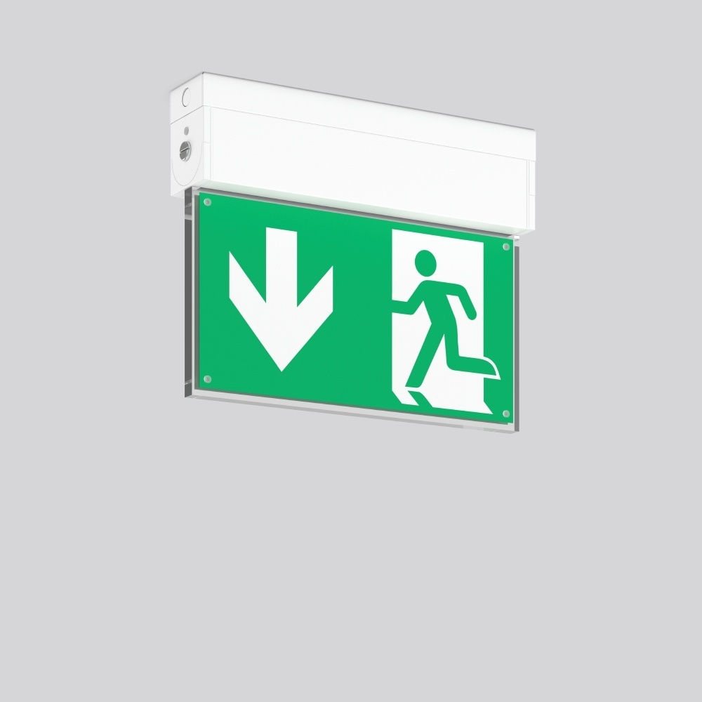 RZB Leuchten Notleuchte Wand u. Deckenleuchte 671983.002.2.89