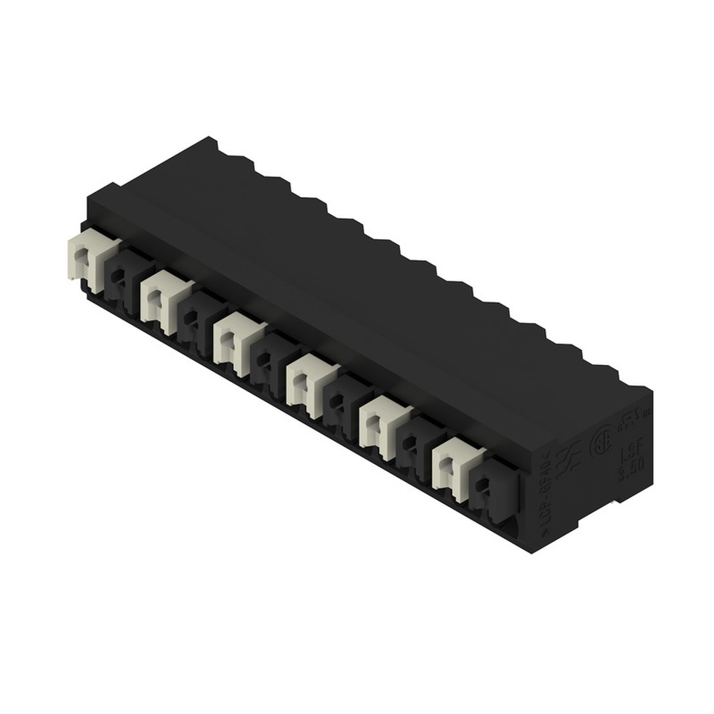 Weidmüller Leiterplattenklemme 2604090000 Typ LSF-SMT 3.50/12/90 1.5SN BK RL SO