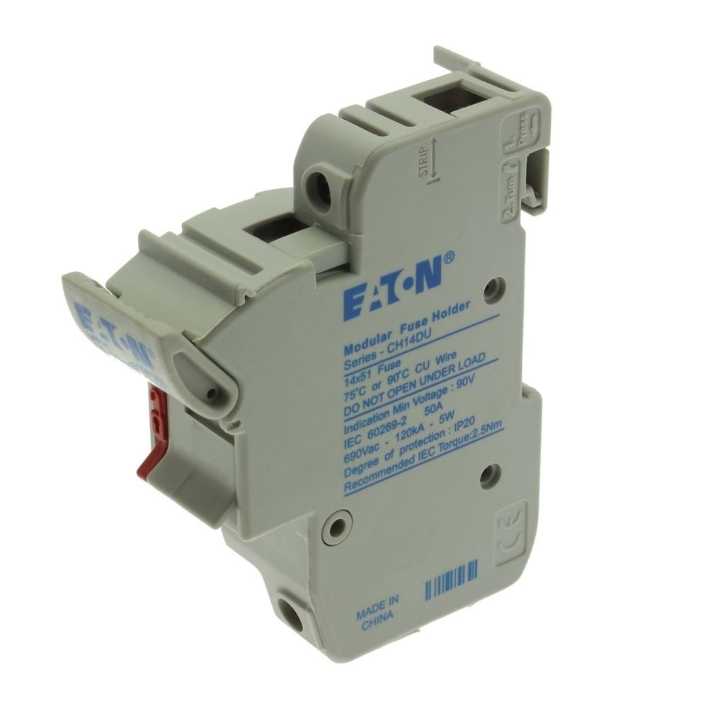 Eaton Sicherungshalter CH141DU Typ 1P 14x51 Fuse Holder