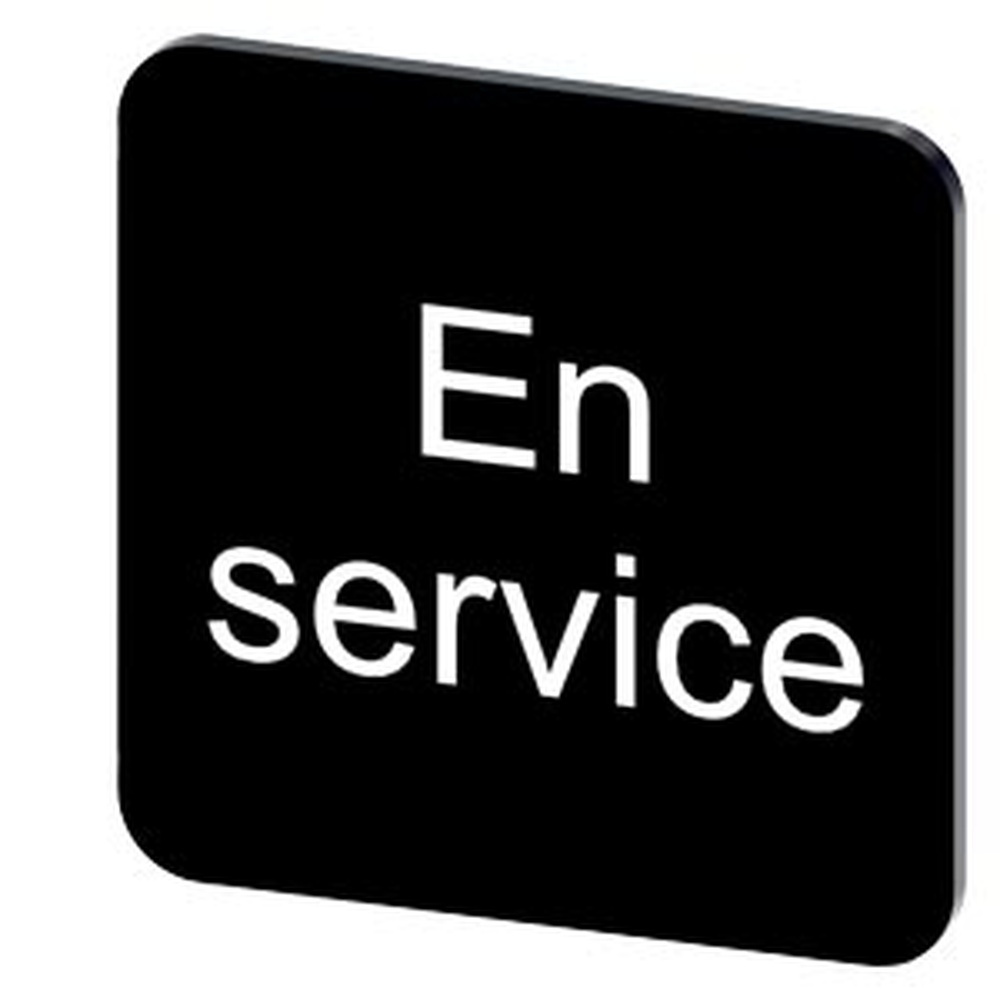 Siemens Bezeichnungsschild 3SU1900-0AF16-0GM0