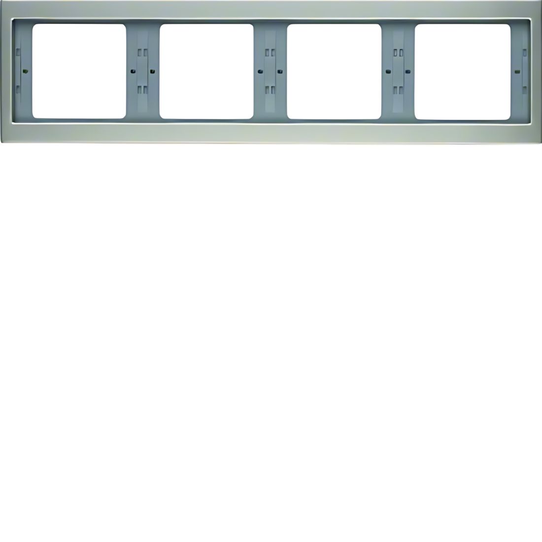 Berker 4fach Rahmen 13837004