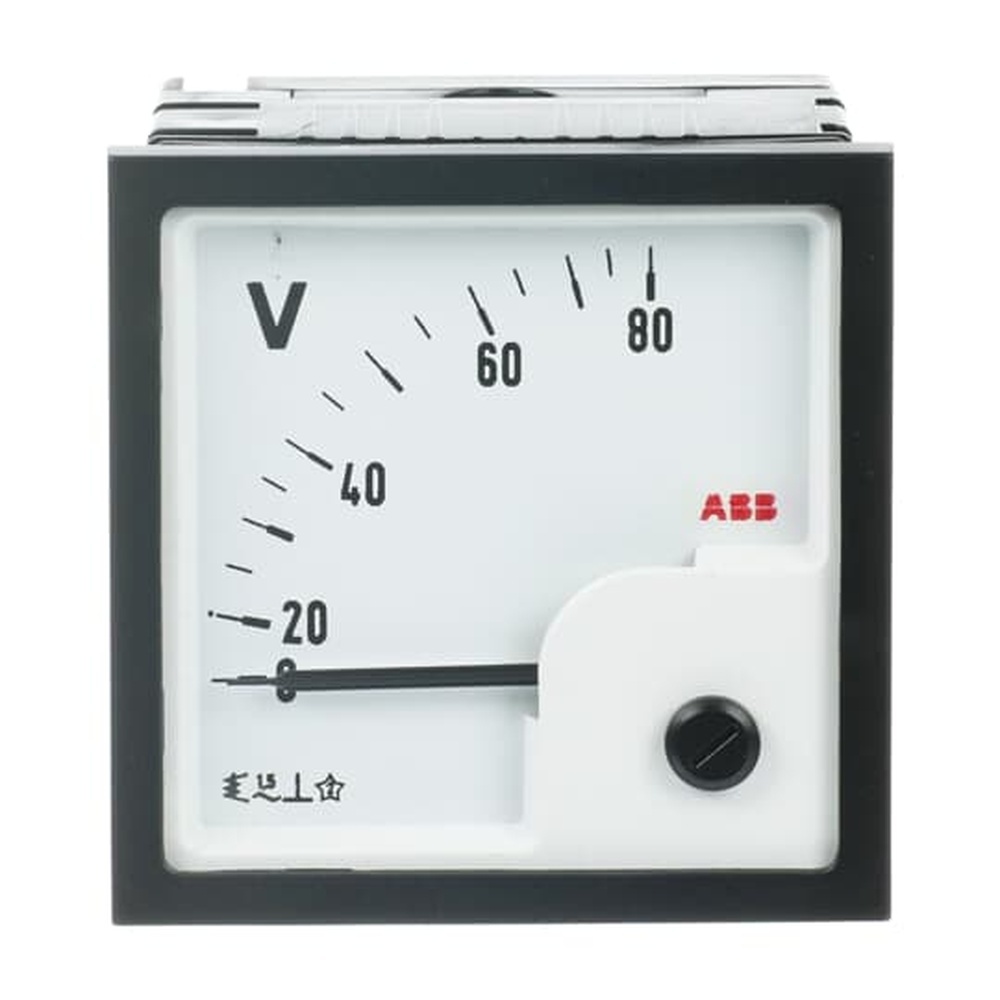 ABB Einbau Voltmeter 2CSG112120R4001 Typ VLM-1-80/72