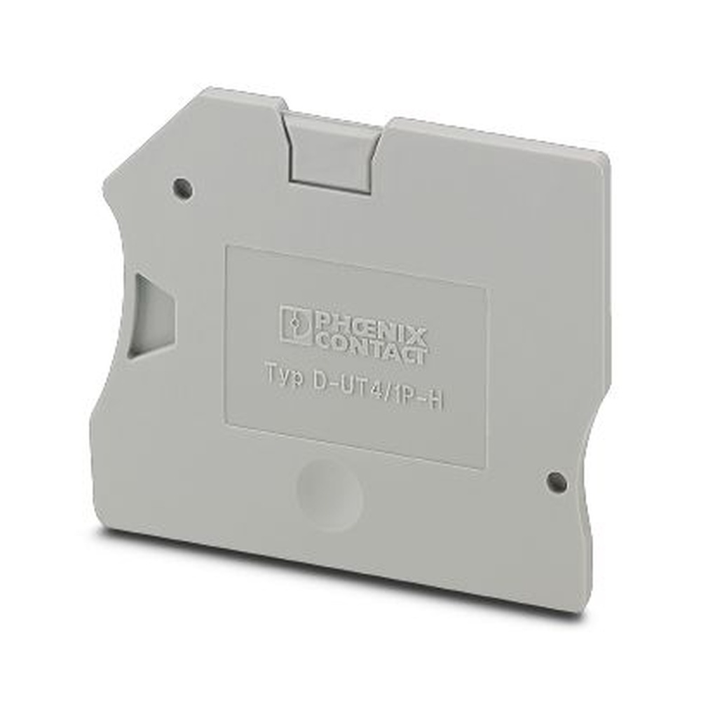 Phoenix Contact Abschlussdeckel 3001382 Typ D-UT 4/1P-H