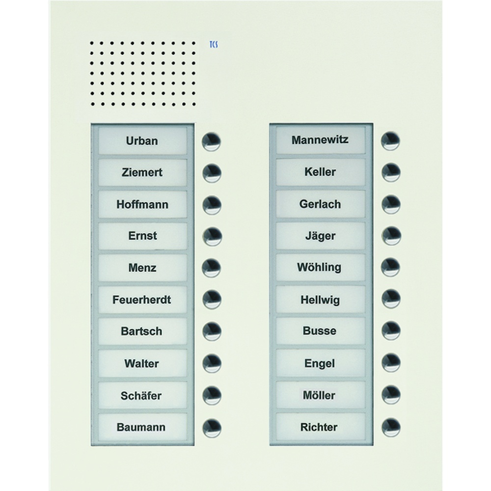 TCS Audio Außenstation PUK20/2-WS