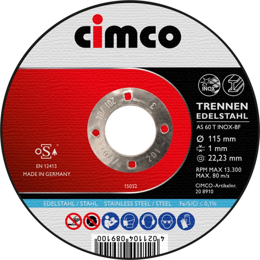 Cimco Trennscheibe 208914