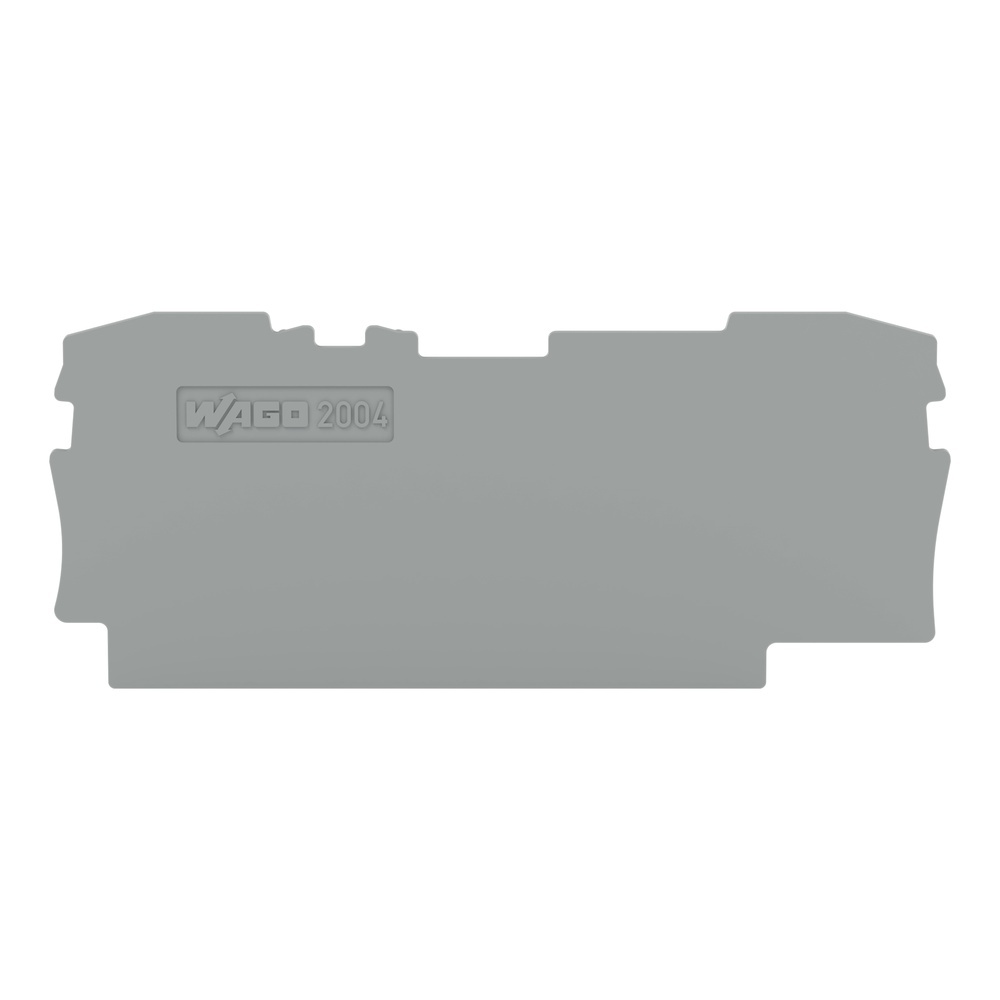 Wago Abschluss und Zwischenplatte 2004-1691