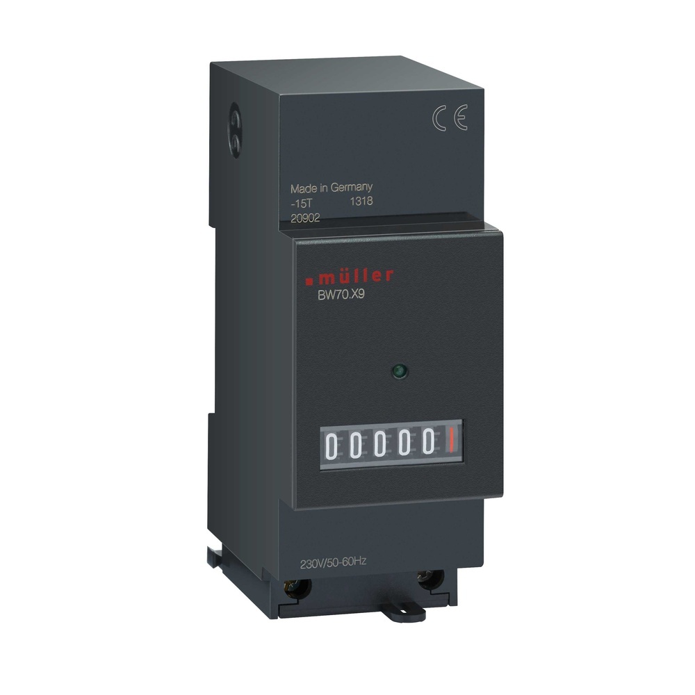 Hugo Müller Betriebsstundenzähler 20927 Typ BW7029