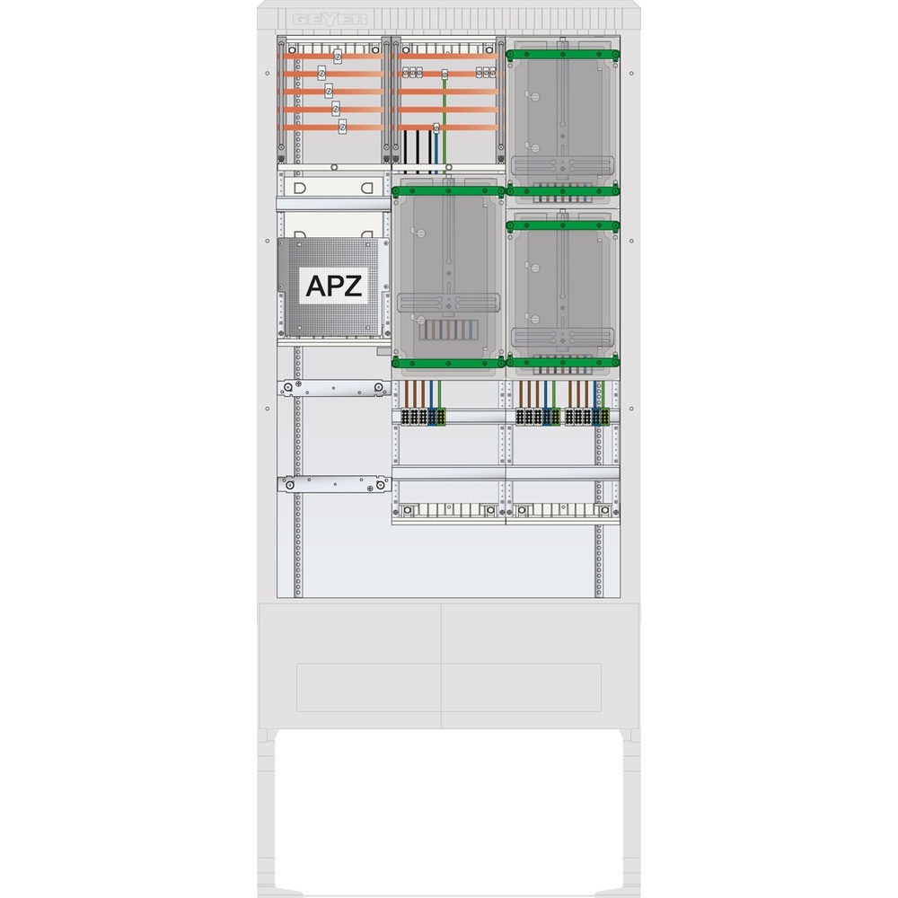 ABN Zähleranschluss Säule SZ207ZA3501