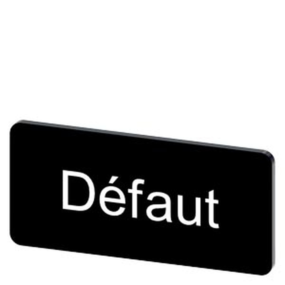 Siemens Bezeichnungsschild 3SU1900-0AC16-0GN0