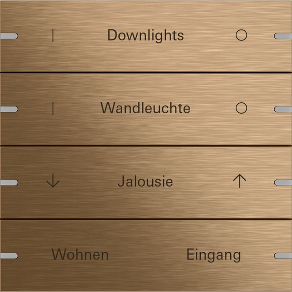 Gira Wippenset 4fach 503438