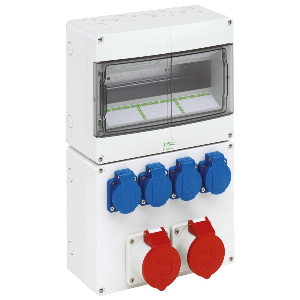 Spelsberg Steckdosen Kombination 73122401 Typ STV 1224-S16