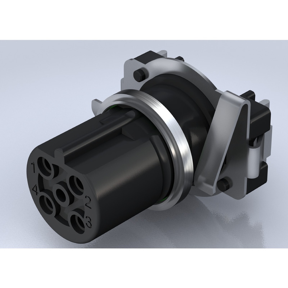 Weidmüller Rundsteckverbinder 2423740000 Typ SAIE-M12BB-4S-13/14SMT