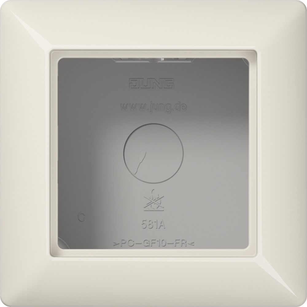 Jung Aufputz Kappe AS 581 A W