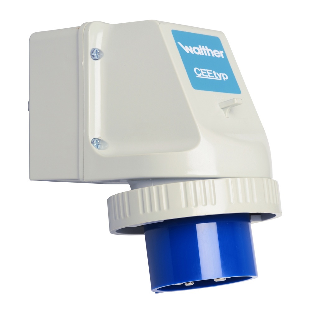 Walther-Werke Wasserdichter Wandgerätestecker 618509