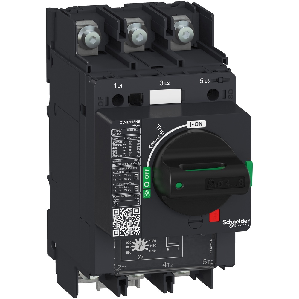 Schneider Electric Motorschutzschalter GV4L115B6