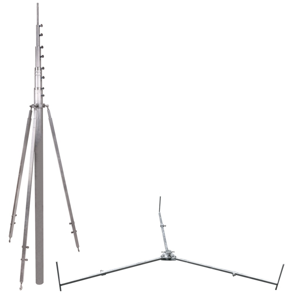Dehn + Söhne Teleskopfangstange Set 105713 Typ FS T D50 5.5 6.5M AL DBS RA1435 STTZN