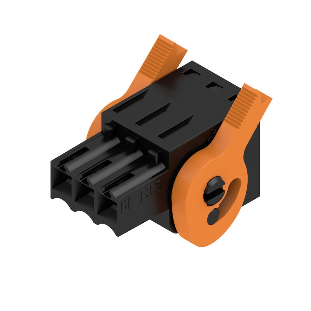 Weidmüller Leiterplattensteckverbinder 1691810000 Typ BLZF 3.50/03/180LH SN BK BX