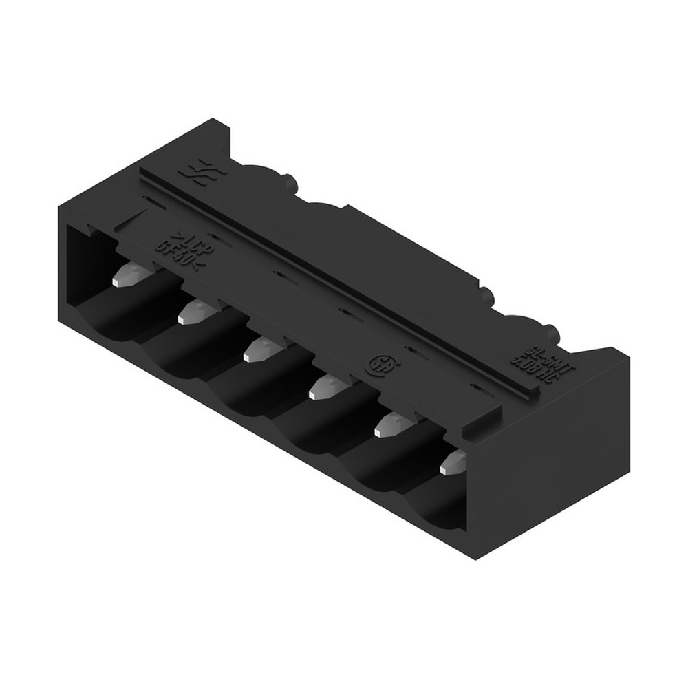 Weidmüller Leiterplattensteckverbinder 1775044001 Typ SL-SMT 5.08HC/06/90G 1.5SN BK RL