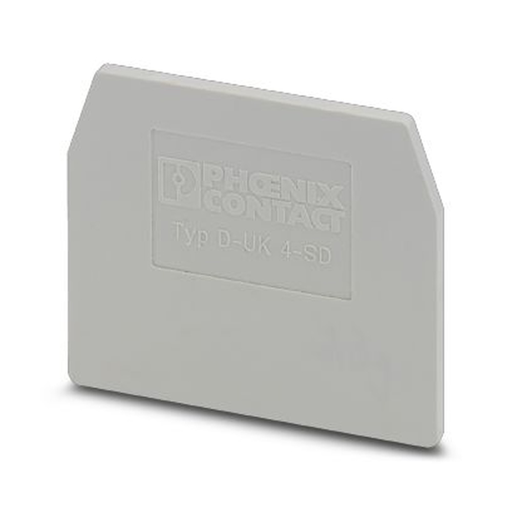 Phoenix Contact Abschlussdeckel 3246862 Typ D-UK 4-SD