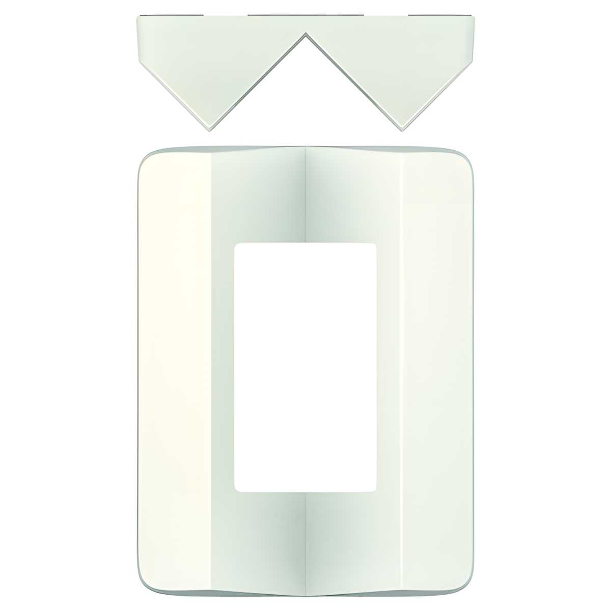 Theben Eckmontagewinkel 9070904 Typ Eckwinkel theLuxa P WH