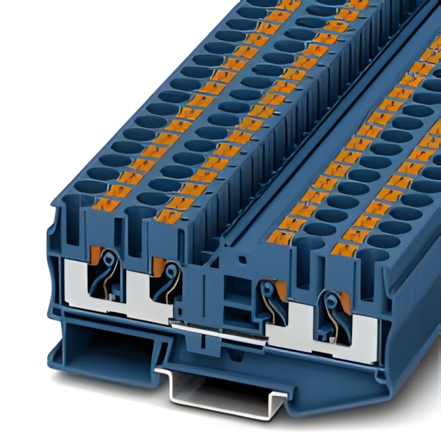 Phoenix Contact Durchgangsklemme 3212947 Typ PT 6-QUATTRO BU