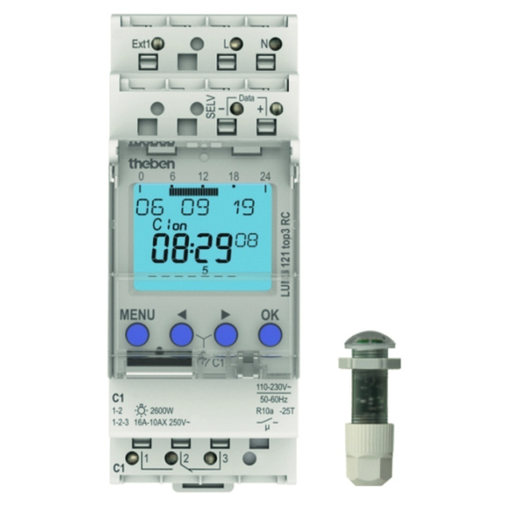 Theben Dämmerungsschalter 1210230 Typ LUNA 121 top3 EL