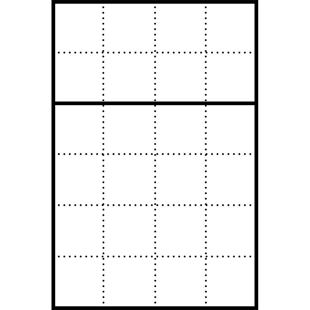 Siedle Kombirahmen 200040260-00 Typ KR 611-6/4-0 A DG