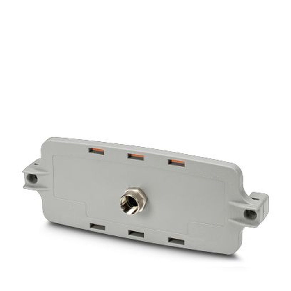 Phoenix Contact Frontplatte 1050381 Typ ECS-P-122X169-S-UV-1M12 GY