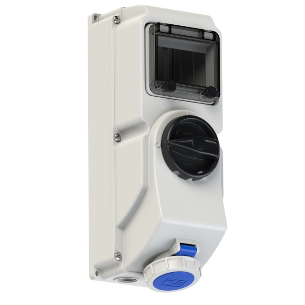 PC Electric Abschaltbare Wanddose 76132-6