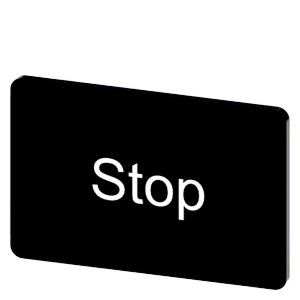 Siemens Bezeichnungsschild 3SU1900-0AD16-0DS0