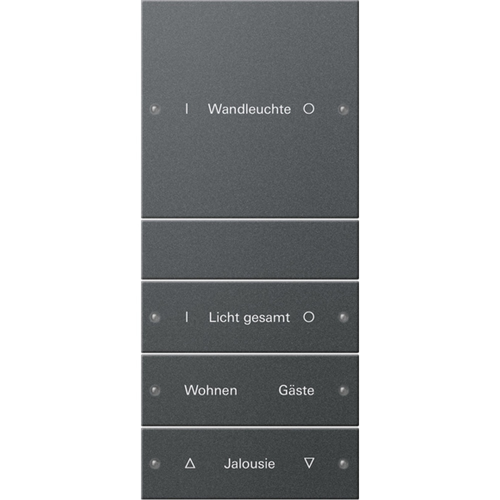 Gira Wippenset 4fach 220428