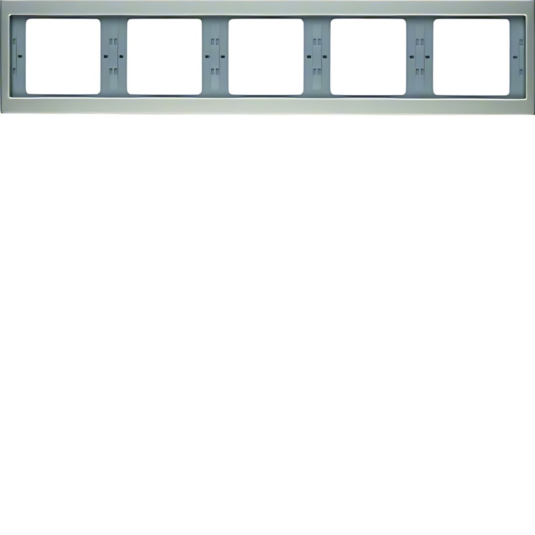 Berker 5fach Rahmen 13937004