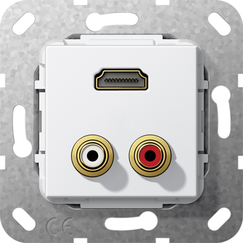 Gira Einsatz HDMI Cinch 567303