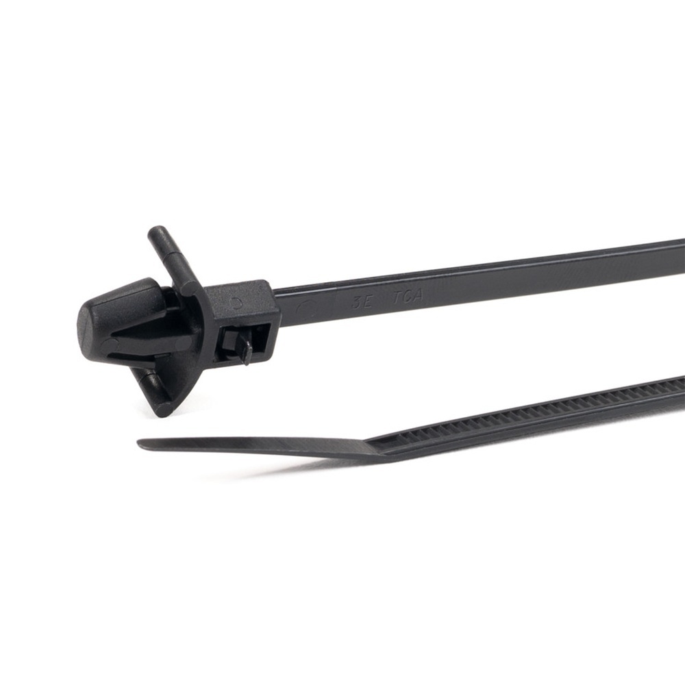 Hellermann Tyton Befestigungsbinder 115-07010 Typ RT50RSF-PA66-BK (100)