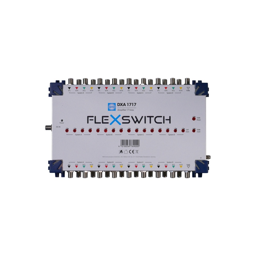Wisi Linienverstärker 76900 Typ DXA1717