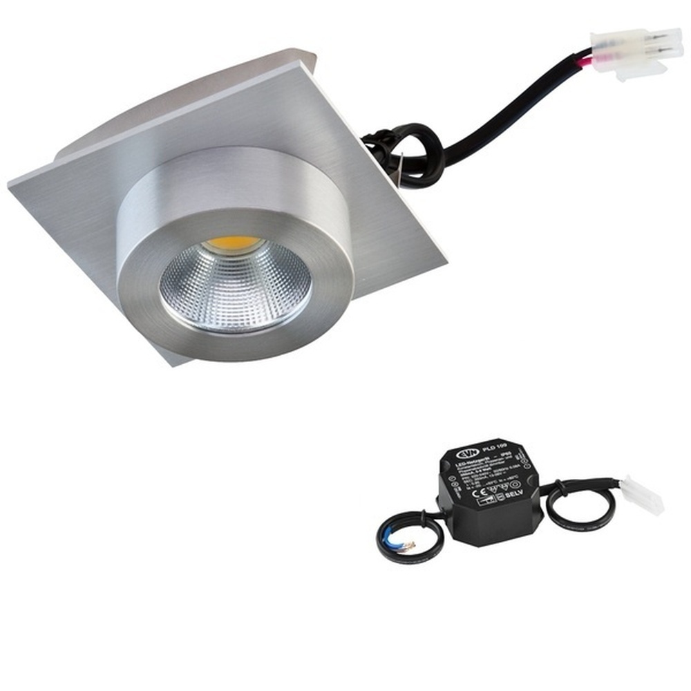 EVN LED Halbeinbau Deckenleuchte PC25N61402