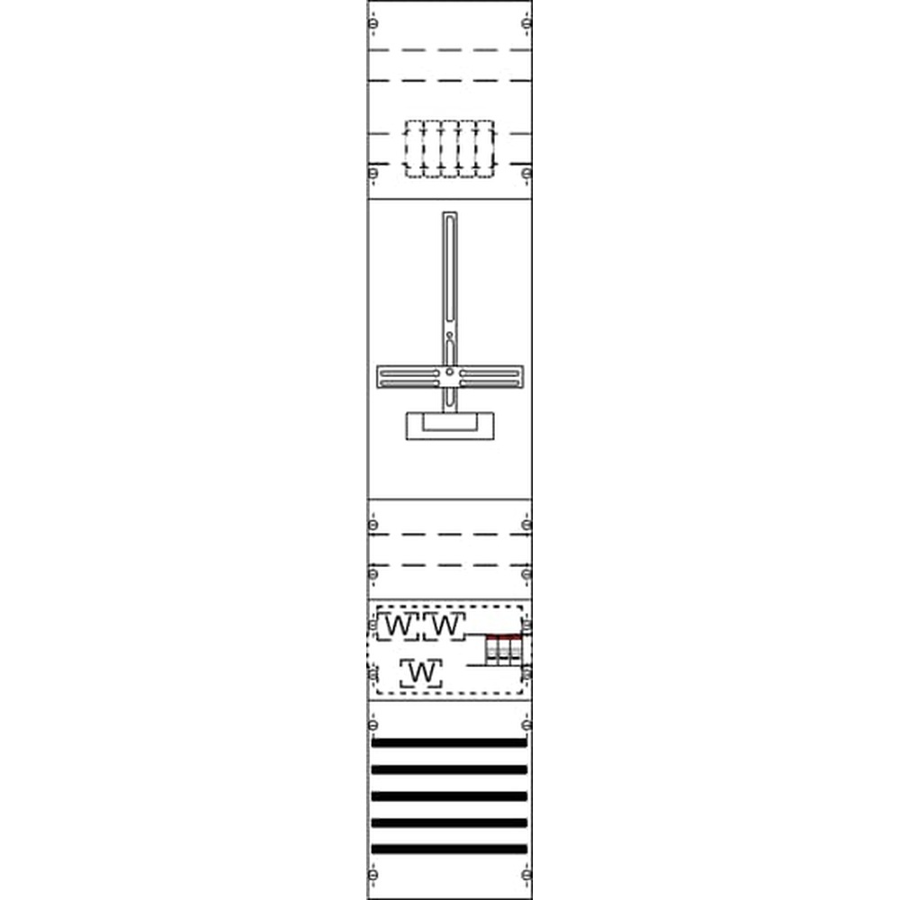 Striebel & John Mess-u. Wandlerfeld 2CPX035016R9999 Typ KA4291