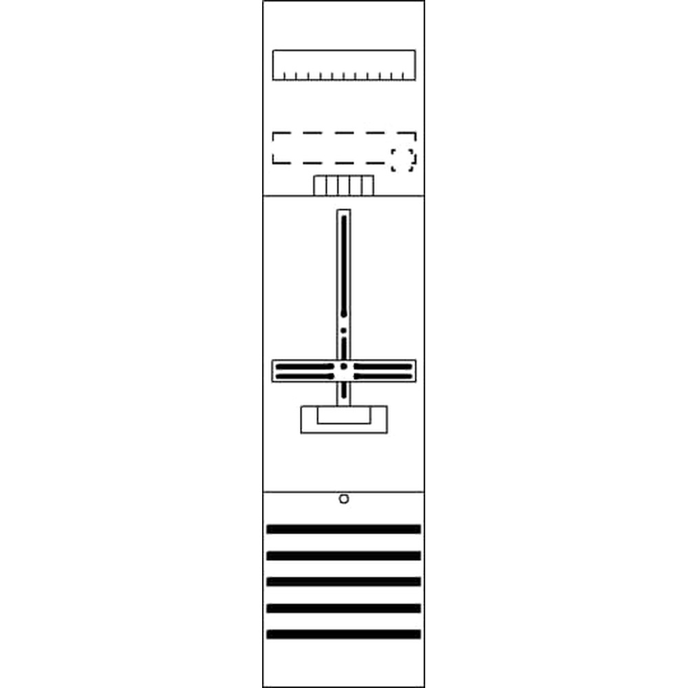 Striebel & John Zählerkomplettfeld 2CPX054080R9999 Typ DF17B1