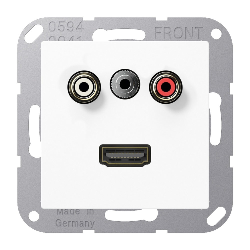 Jung Cinch Audio Miniklinke MA A 1082 WW