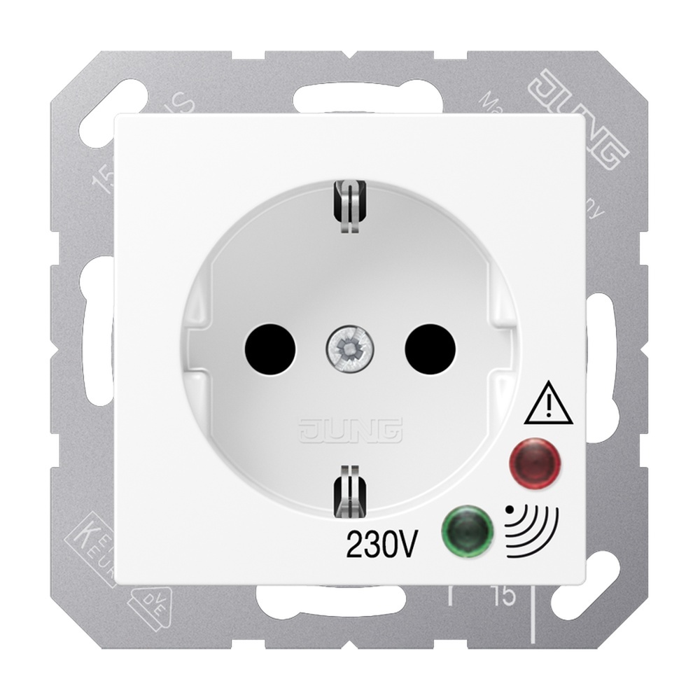 Jung SCHUKO Steckdose A521UFWW