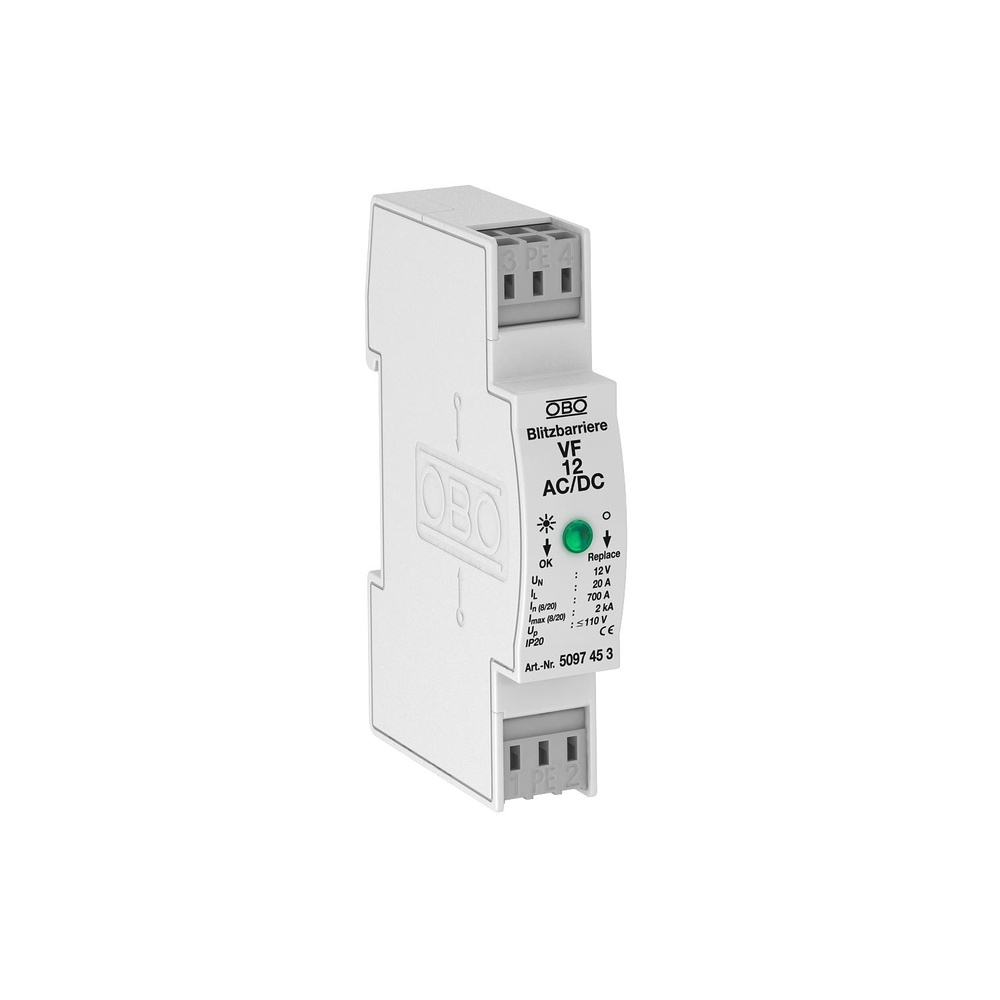 OBO Bettermann Blitzbarriere 5097453 Typ VF12-AC DC