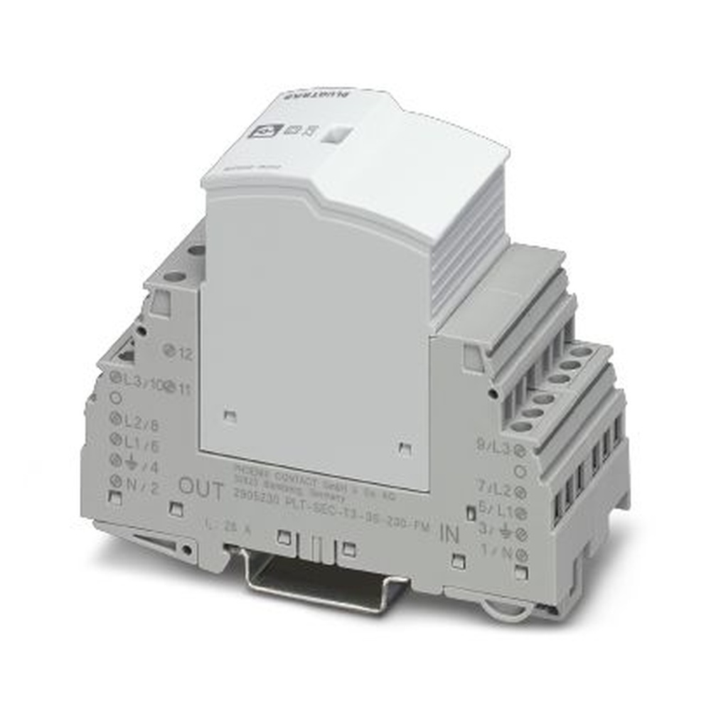 Phoenix Contact Überspannungsschutzgerät Typ 3 2905230 Typ PLT-SEC-T3-3S-230-FM