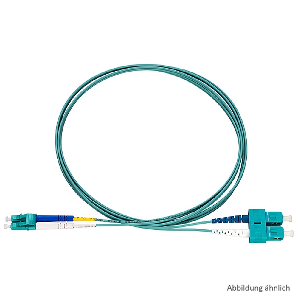 Rutenbeck Patchkabel 228051005 Typ LC-D/SC-D Patchkabel OM4 erika 5m