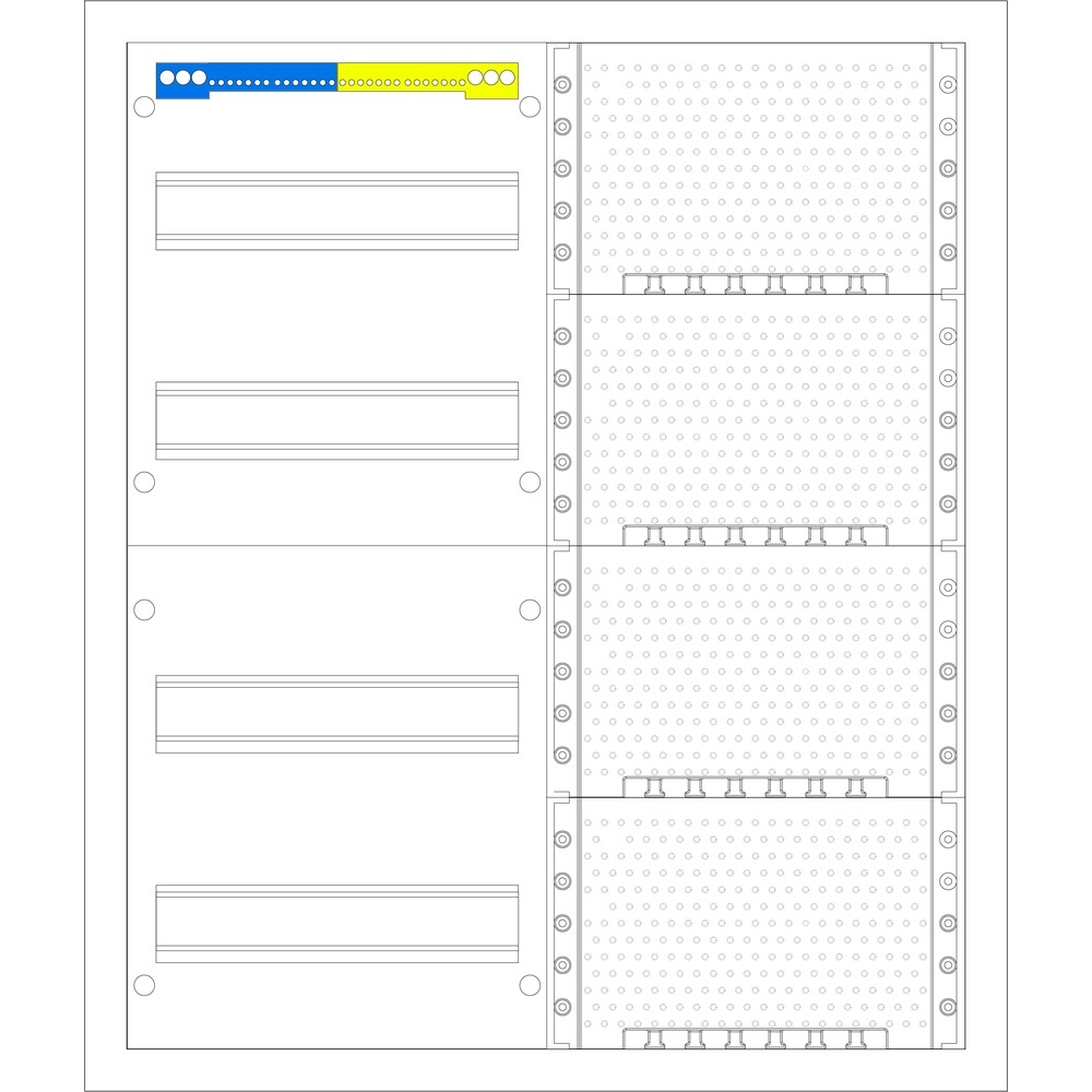 f-tronic AP Medienverteiler FV2-4-M1 Nr. 7110173
