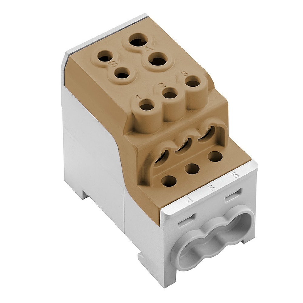 Weidmüller Potentialverteilerklemme 2814520000 Typ WPD 110 1X70+1X35/6X16 BN