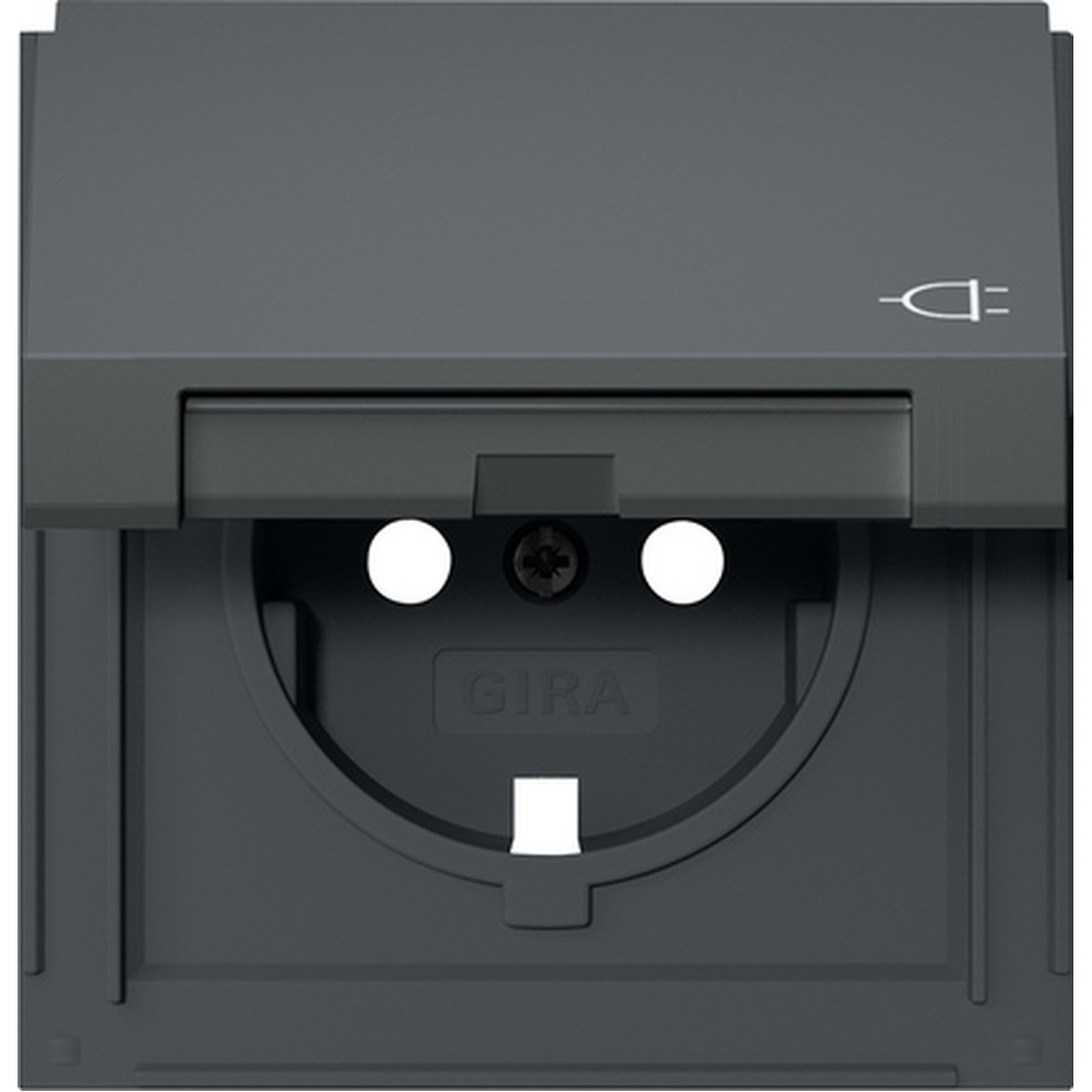 Gira Abdeckung SCHUKO Steckdose 492267