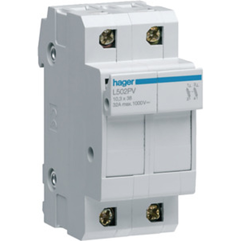 Hager DC Sicherungstrennschalter2p.1000V L502PV