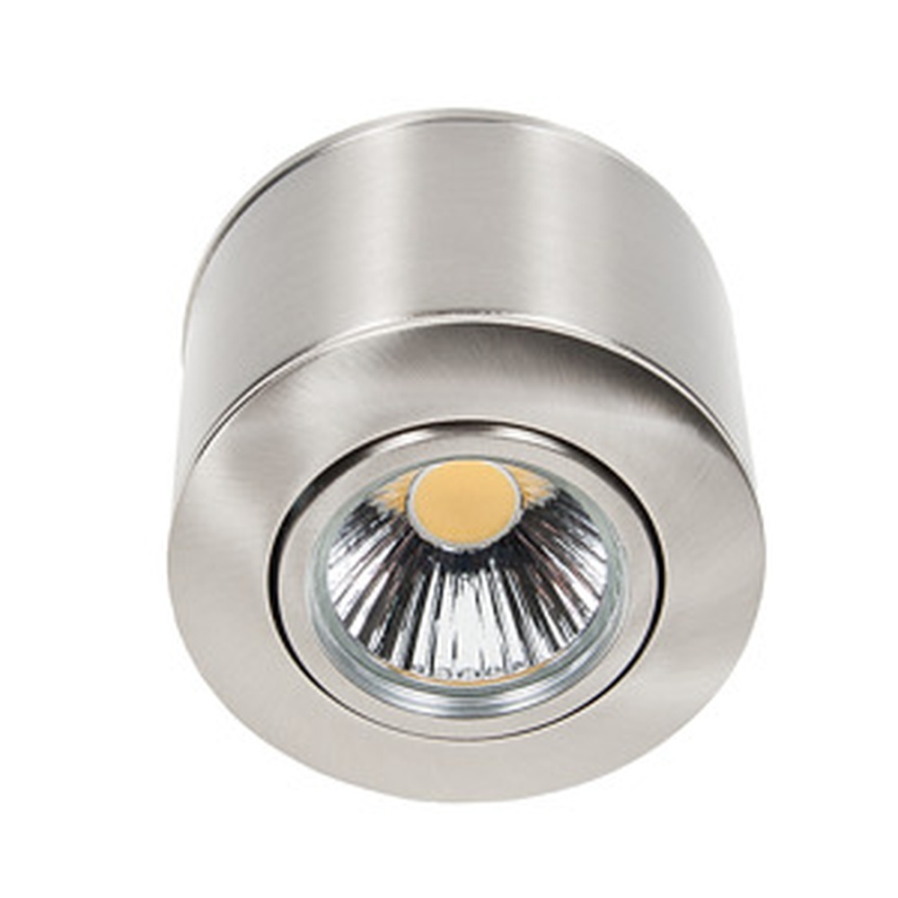 Nobile Downlight 1856676913 Typ A 5068 Aufbau nickel-gebürstet