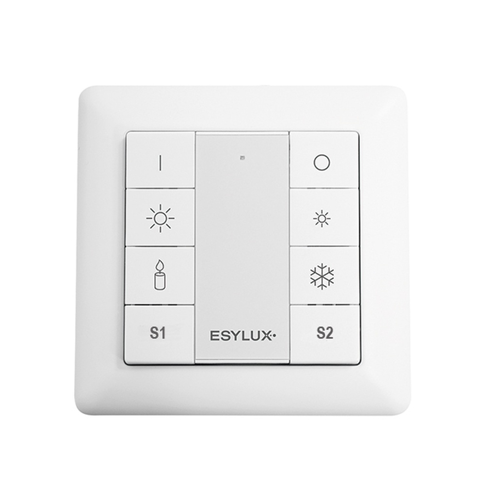 Esylux Taster EO10431388 Typ PUSH BUTTON x8 TW